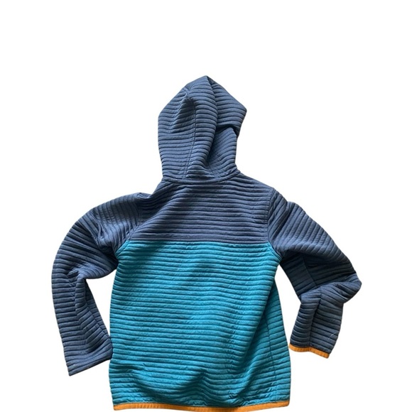 L.L. Bean Airlight Full zip colourblock hoodie - Picture 2 of 9